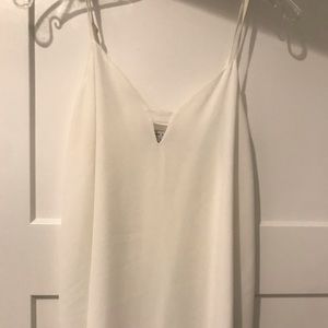 Naked Zebras white cami